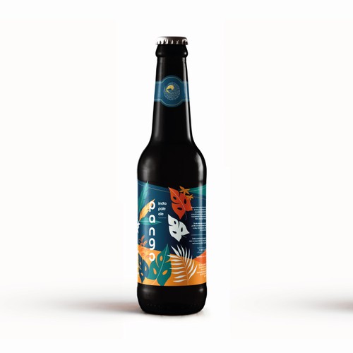 Beer label design for Southeast Asian millennials Design réalisé par Raissa Segall