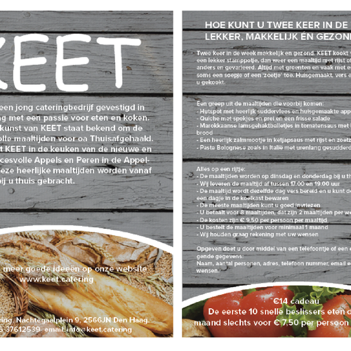 Postcard, flyer or print contest entry by CarlijnB