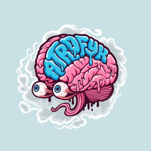 Help me melt brains with a logo representing my internet persona Design by SPECULATOR