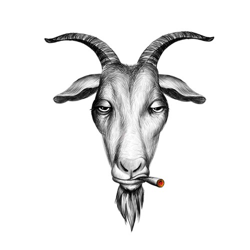 High quality Goat avatar Design réalisé par lofosparalogos