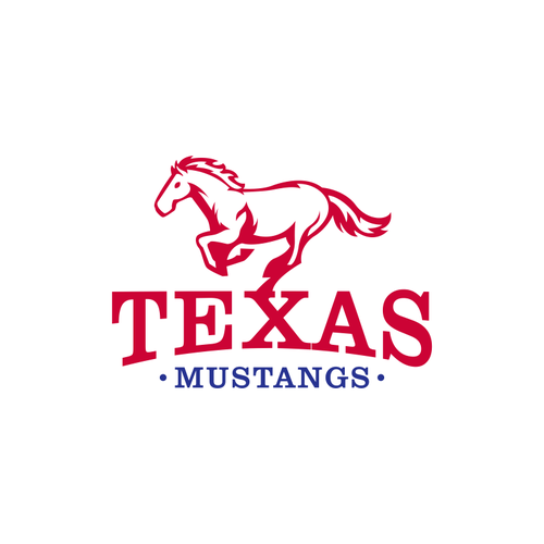 Texas Mustangs Design by hhhdesigns