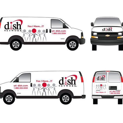 V&S 002 ~ REDESIGN THE DISH NETWORK INSTALLATION FLEET Design by chokas eye