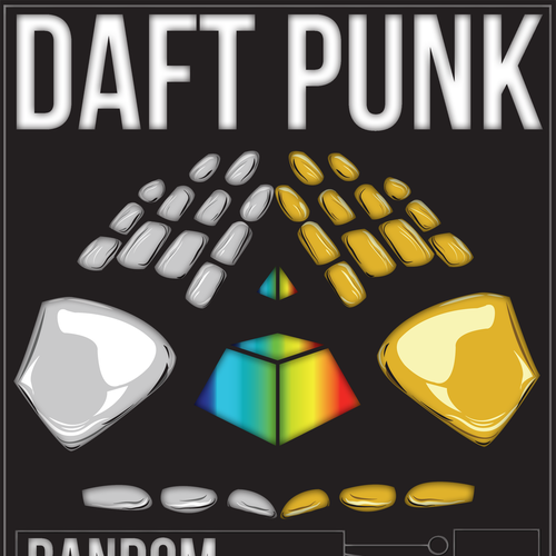 99designs community contest: create a Daft Punk concert poster Réalisé par Pixelwolfie