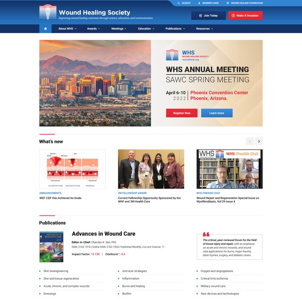 Wound Healing Society Redesign