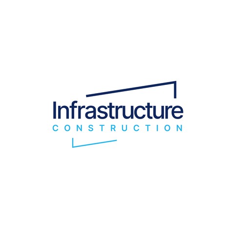 "Infrastructure Construction" UNIQUE LOGO Design by imFlow☀️