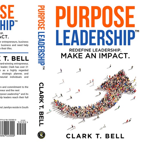 Purpose Leadership Book Cover Design by Bigpoints