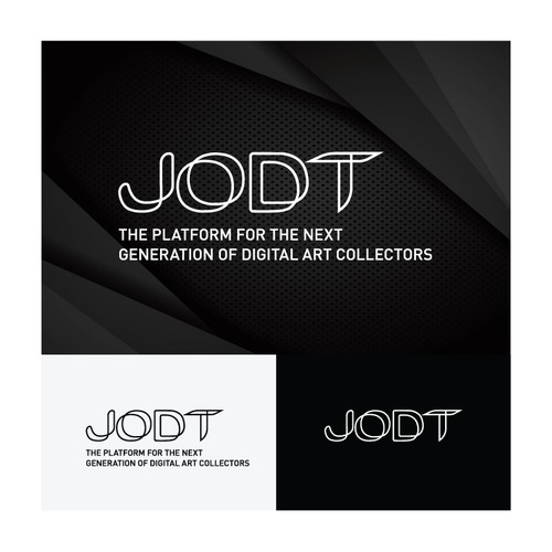 Modern logo for a new age art platform Design by dfava