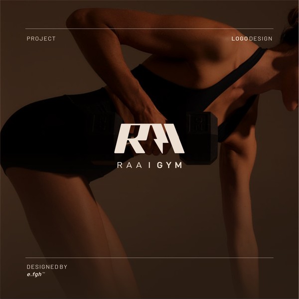 Design by e.fgh™ titled "RAA GYM"