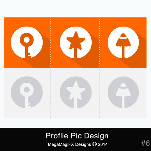 New 99designs default user avatar - creative + gender neutral. Diseño de MegaMagiFX