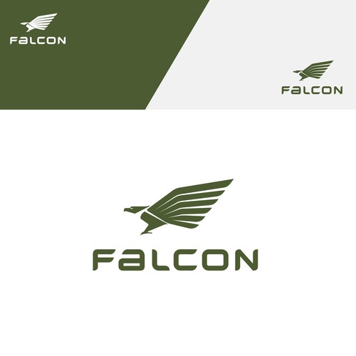 Falcon Sports Apparel logo Diseño de Klaudi