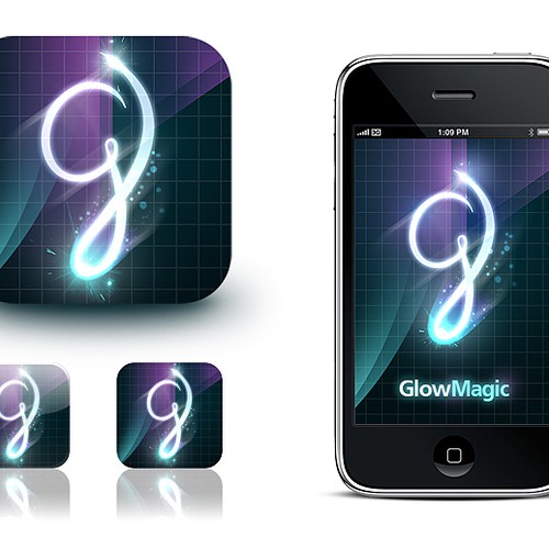 Fun Drawing iPhone App : Launch icon and loading screen Design por Jukes
