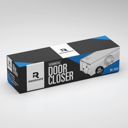 Design a Modern Packaging Design for Hardware Company (Door Closer) Design by Dem Ro