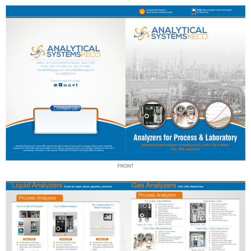 Create engaging product brochure that showcases our oil & gas products Design by Prima Nur Isditira