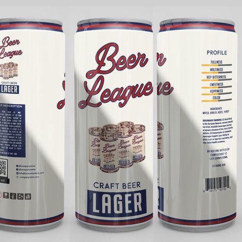 Re-design sports themed craft lager to appeal to today's beer consumers Design von Windmill Designer™