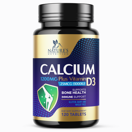 Calcium Plus Vitamin D3 Design Needed for Nature's Nutrition Design by Encephalon™