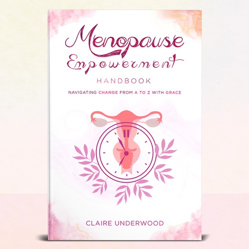 Designs I need a strong and powerful book cover about menopause that would appeal to women