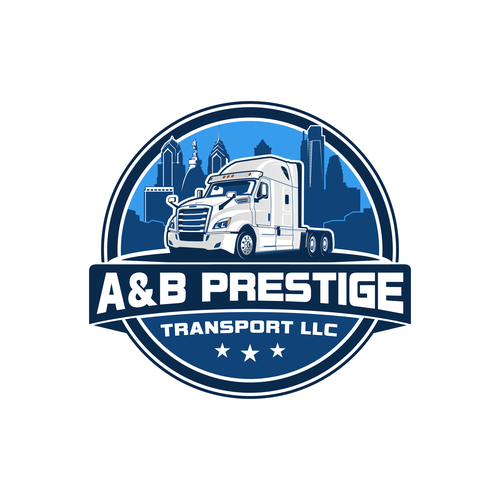 Creative EYE catching design for growing Philadelphia based trucking company Design by RINDAMEN27