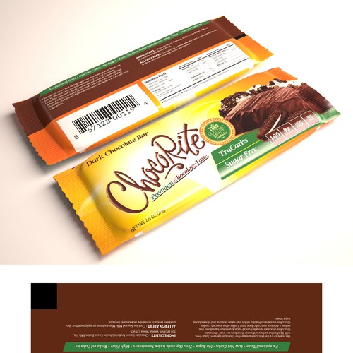Protein bar wrapper Product packaging contest