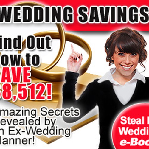 Design di Steal My Wedding needs a new banner ad di Isabels Designs