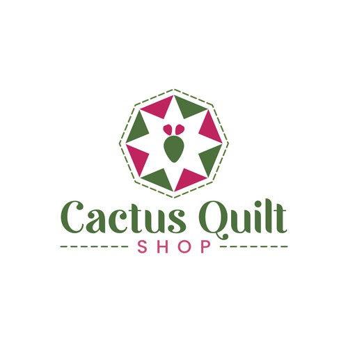 Design a logo for a modern quilt shop! Design by Creative P