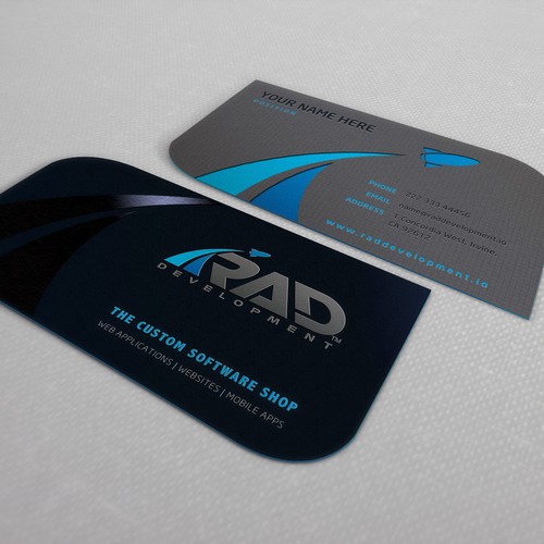 Design A Software Company Business Card You Can't Stop Looking At!! Design by JB_design