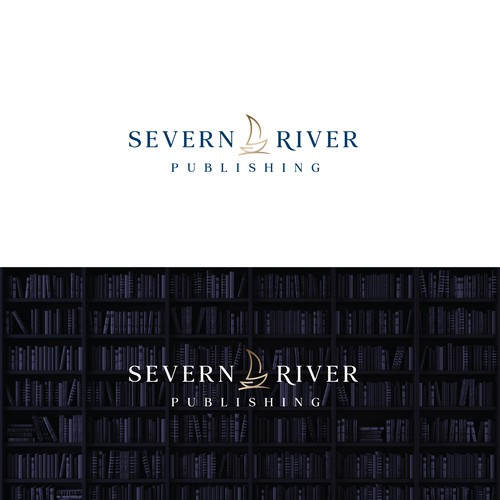 Book publisher logo and branding Design by Vlashko