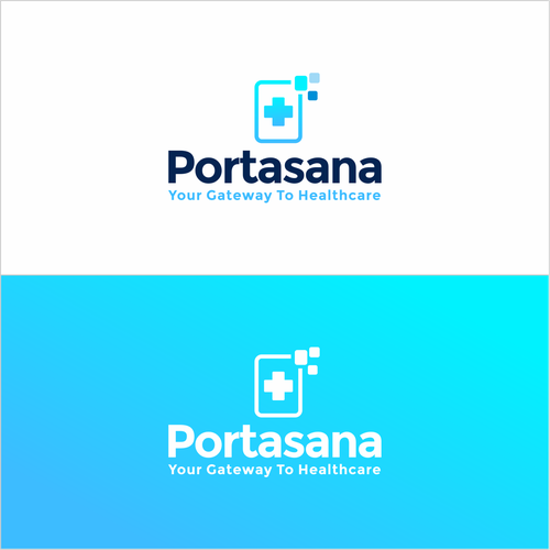 Patient Portal App Logo Design Design by zarzar