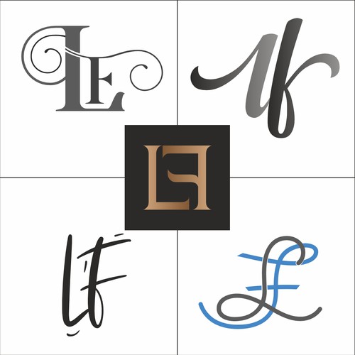 Sophisticated monogram logo design needed Design by YogiArtist