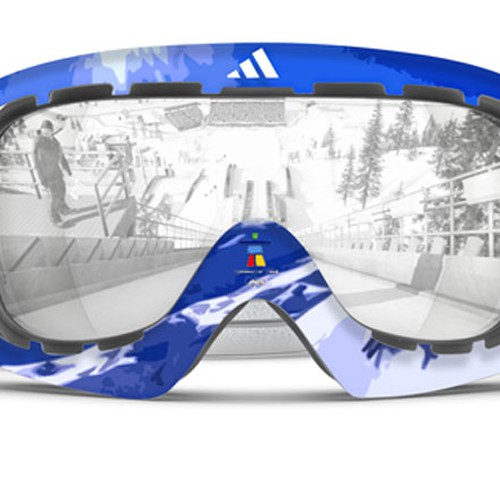 Design adidas goggles for Winter Olympics Design by Suggest1