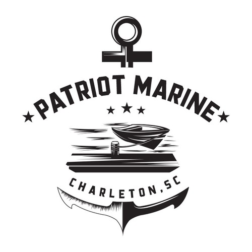 New marine repair company needs a modern classic logo. Design by Night Hawk