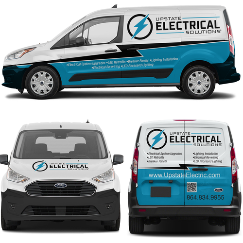 Upstate Electrical Wrap Design by theANUNGs