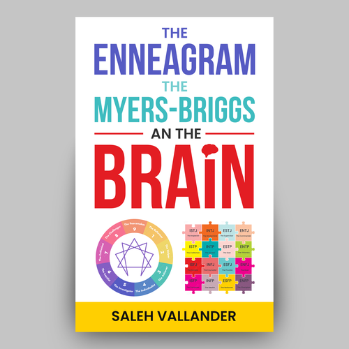 Personality and the Brain (book cover) Design réalisé par Hisna