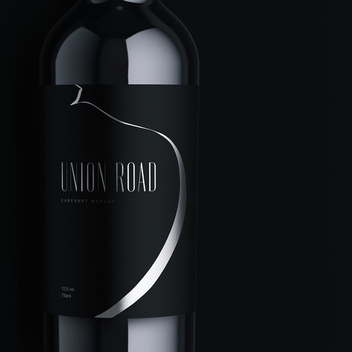 Wine label for new Australian Wine export brand. Design by Konstantine Oblakov