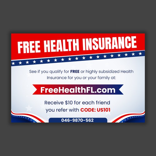 Designs | Help Us Promote: FREE HEALTH INSURANCE!!! (the flyer ...