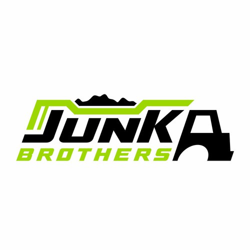 Fun logo for our local, family owned junk removal business Design by NuriCreative