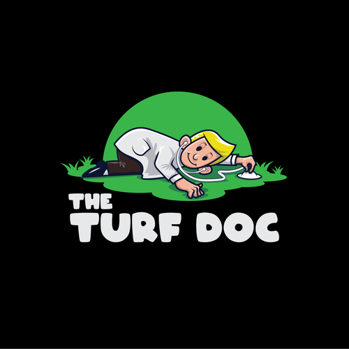 Design a cool artificial grass cleaning and repair logo Design by Democomics