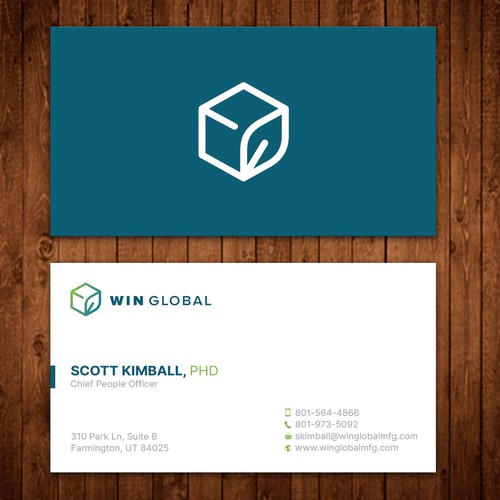 ™SF_Design™さんのWIN Global Business Card Designデザイン