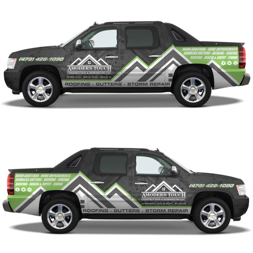 Design a Truck Wrap Design by aricaturrash