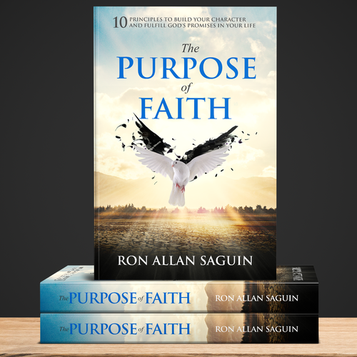 Cover for the book of the decade on faith and purpose Design by 4j 8tang