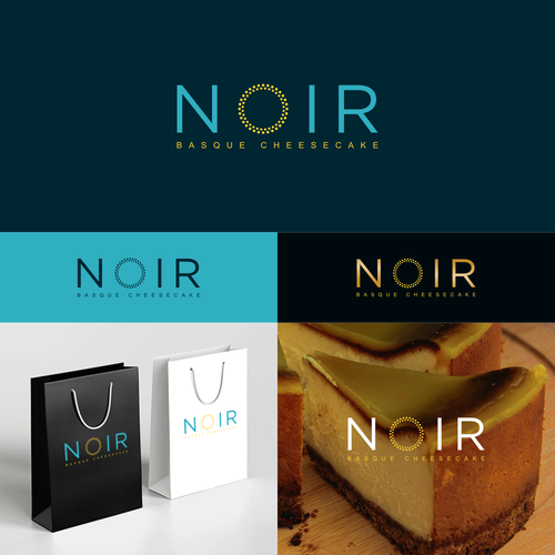Designs | The Noir Identity Challenge - Basque Cheesecake Logo | Logo ...