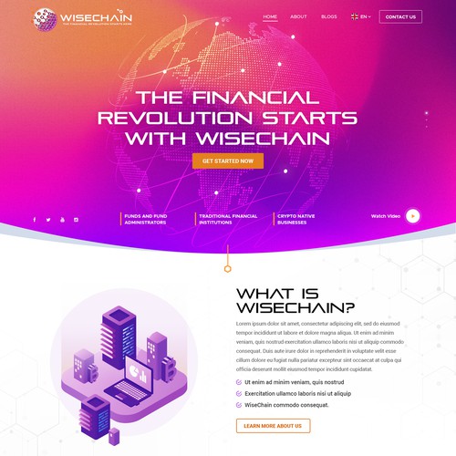 Looking for a design of two web pages Design by Jasmin_A (AMPLE)