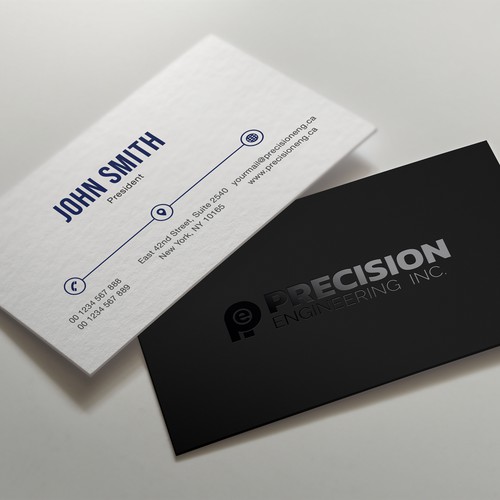 Best Corporate Business Card Design for Proof Operator – GraphicsFamily