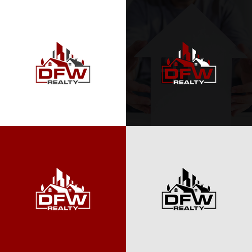 Real Estate Brokerage Logo for DFW Realty (DFW - Dallas-Fort Worth, TX) Design by Eniyatee