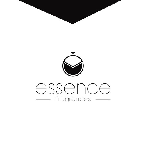 PERFUME Stores LOGO - Fragrances Outlet - ESSENCE Fragrances Design by HeRah