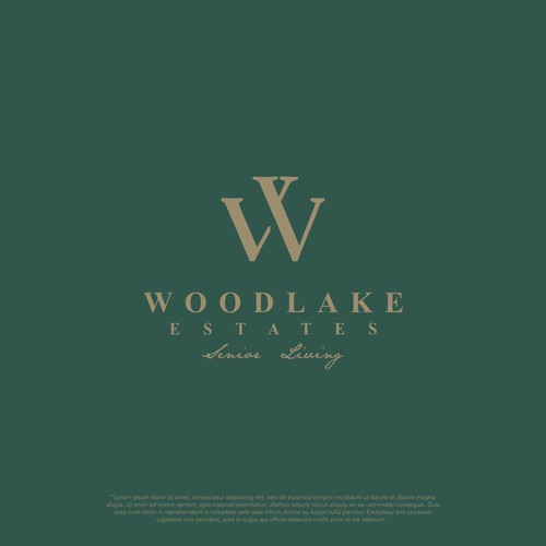 Create an Iconic Logo for Our Senior Living Community - Woodlake Estates Senior Living Design by ernamanis