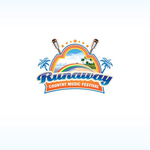 NEW LOGO RUNAWAY COUNTRY Music Festival, Florida Logo design contest