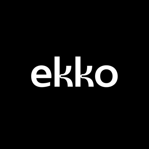 SIMPLE LOGO - ekko Letters then dm after Design by artoffaizan