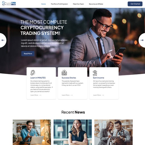 ***GUARANTEED PRIZE*** - NEW WEBSITE DESIGN FOR MLM -*****NEW***** Design by arbitise