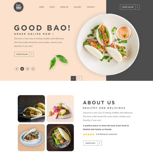 Web page design contest entry by MooiDesign