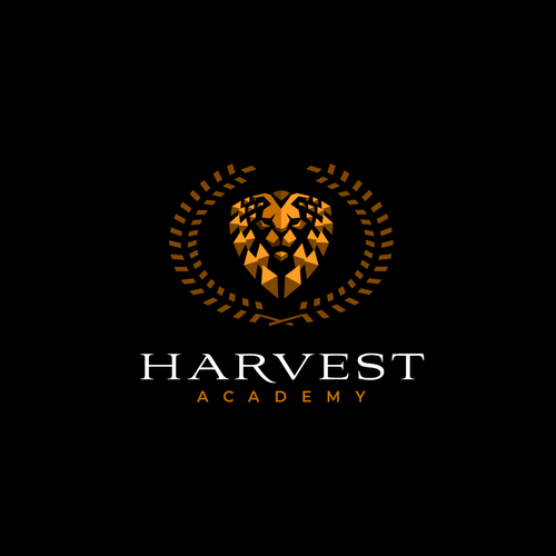 Harvest Academy Lions Mascot Design by kil_pixel